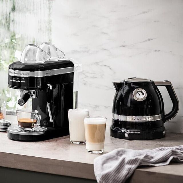 café sur le plan de travail