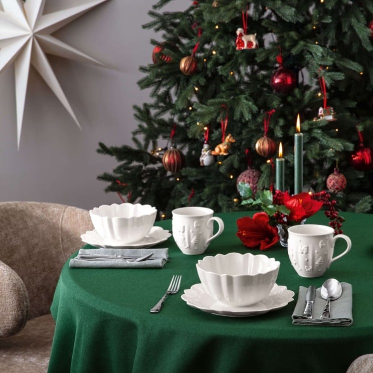 arreglo clásico de Navidad: v&b