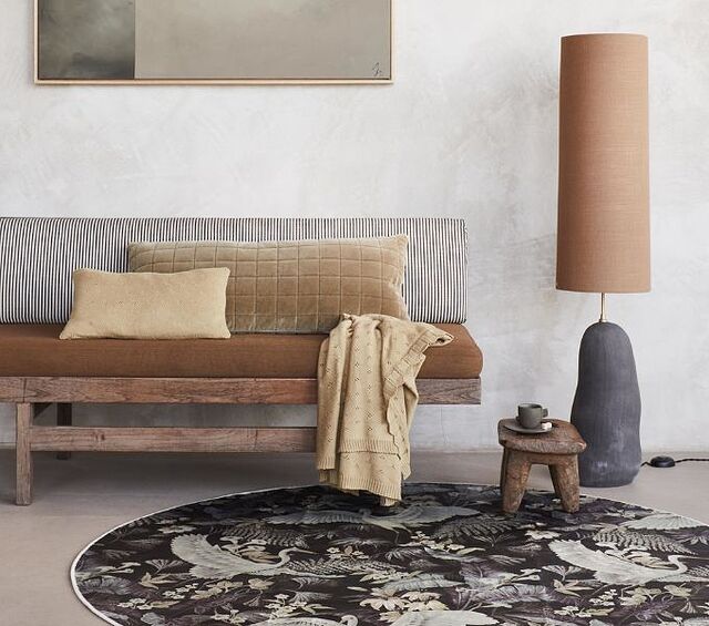 Odeja z odprtimi rožami