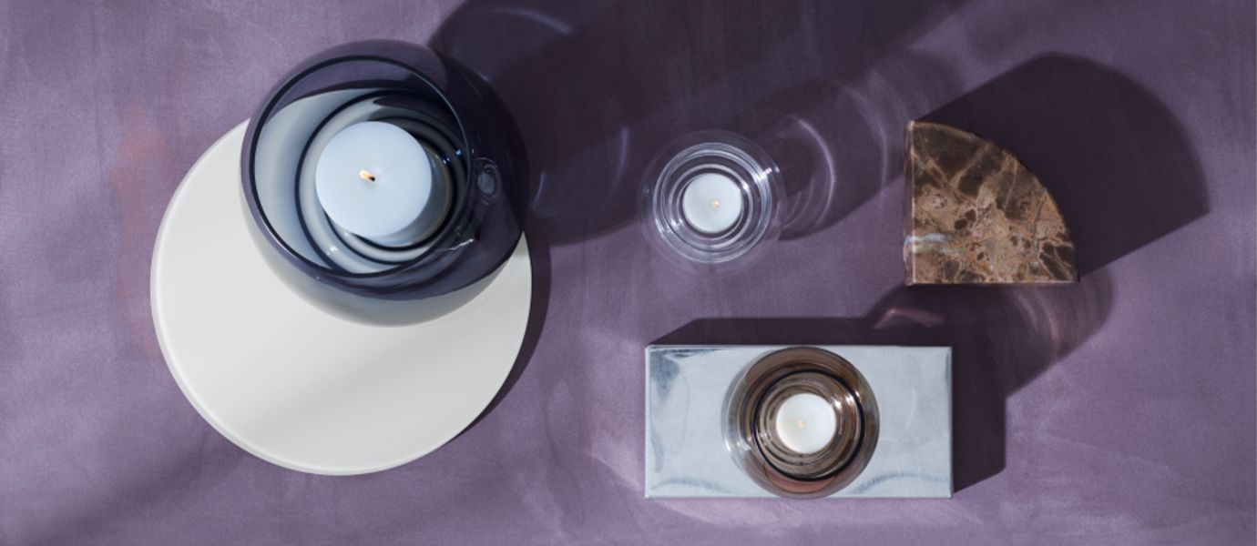 Συλλογή κηροπηγίων Flow από την Holmegaard