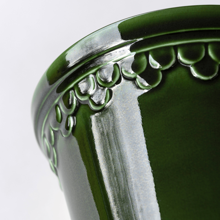 Finition dentelle du pot Kobenhavner