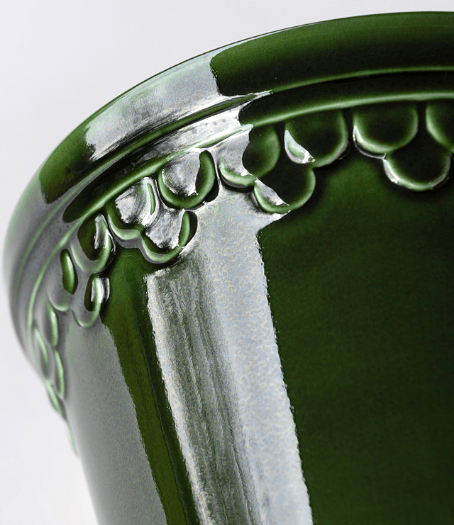 Finition dentelle du pot Kobenhavner