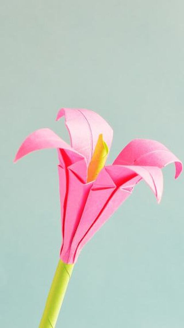 fleur origami