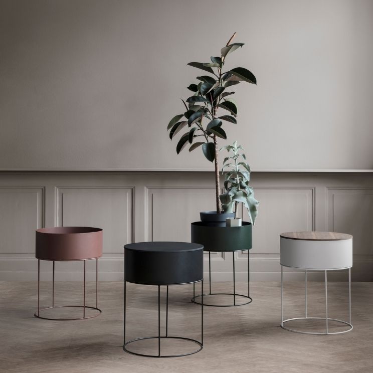 Jardinières rondes Ferm Living