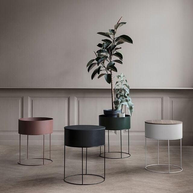 Jardinières rondes Ferm Living