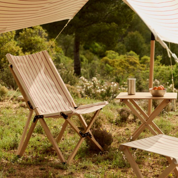 Sedia a sdraio e tenda da sole Outdoor Market