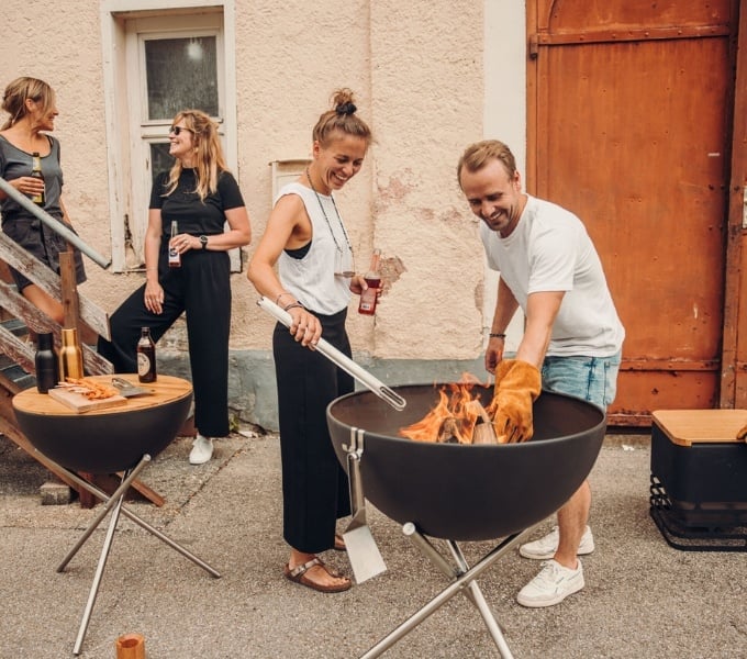 Menschen am Herd