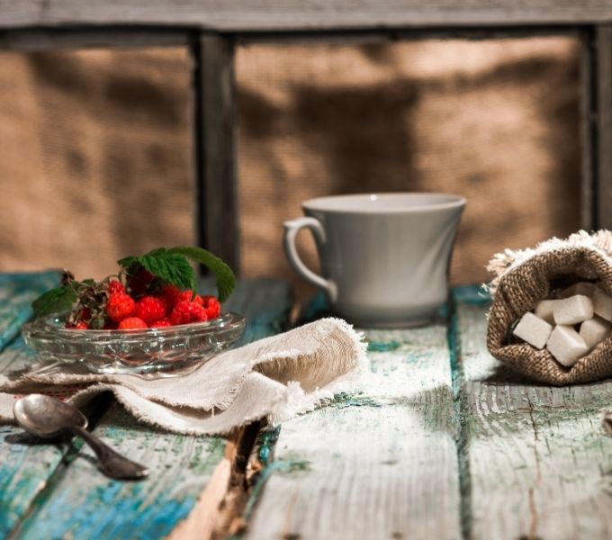 Zagrijavajući čaj od maline