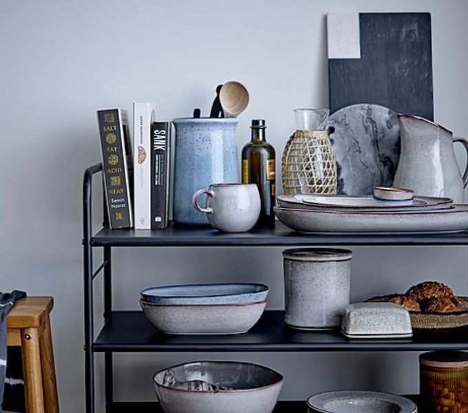 Sandrine svijetloplava posuda za maslac