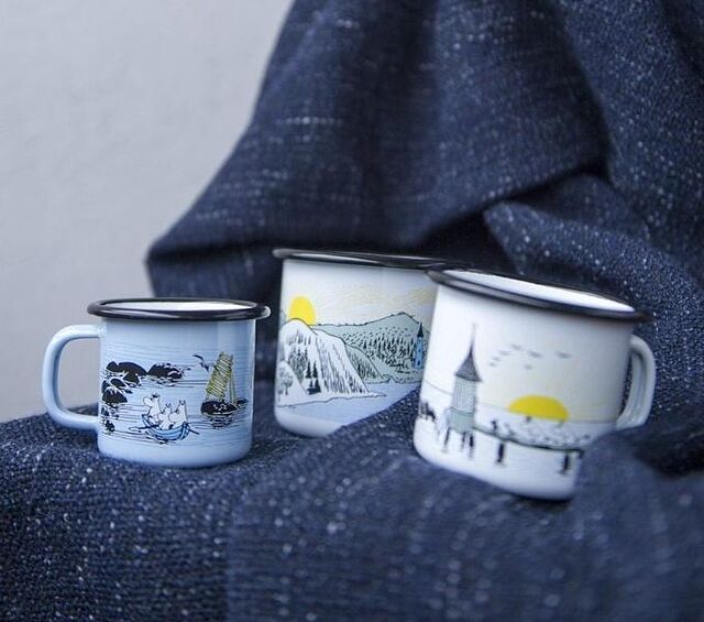 Muurla Muminove emajlirane posode