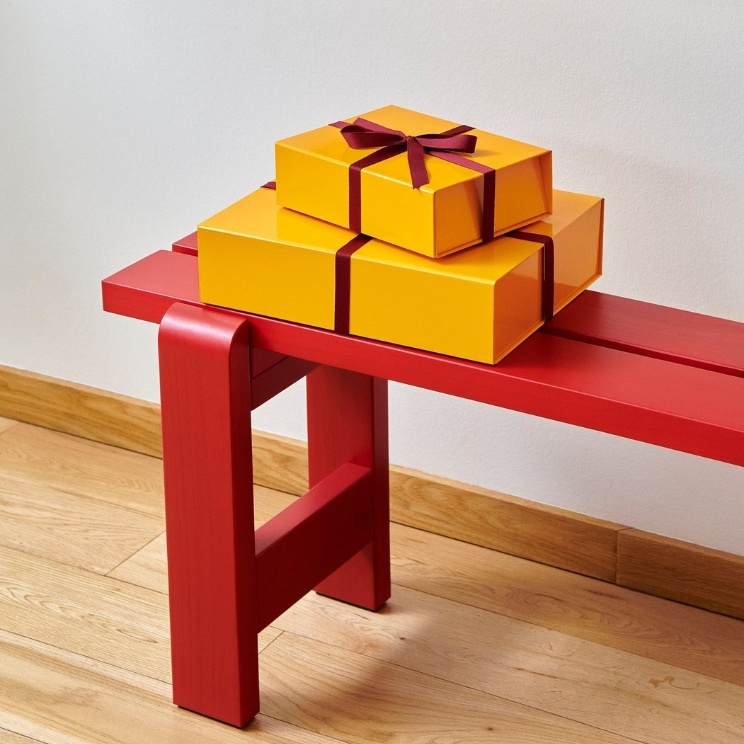 envoltorio de regalo: regalos de heno amarillo