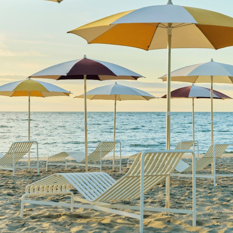hay umbrella - summer campaign