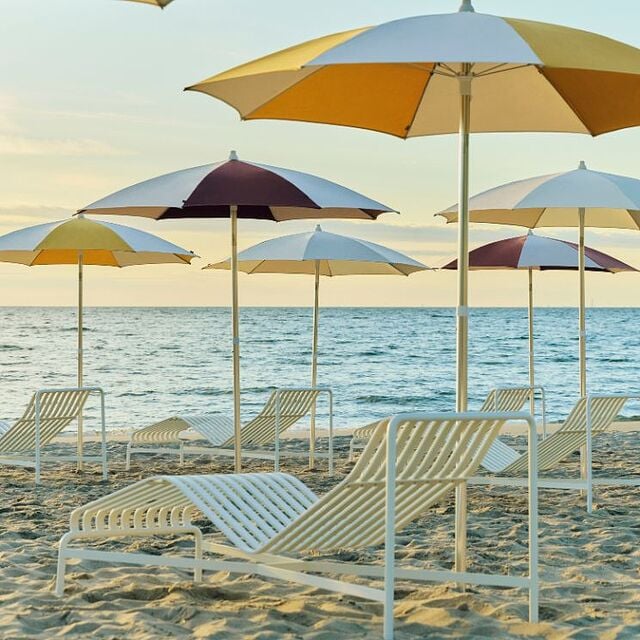 hay umbrella - summer campaign