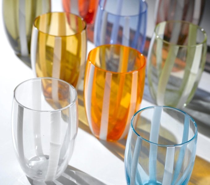 rayures sur un verre