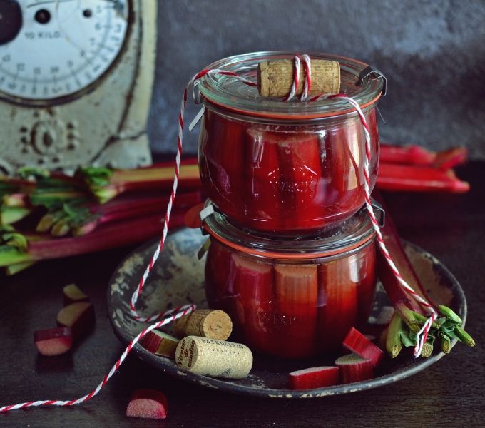 ραβέντι παστερίωση βάζων weck