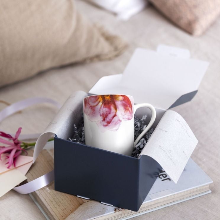 beautiful wedding mug