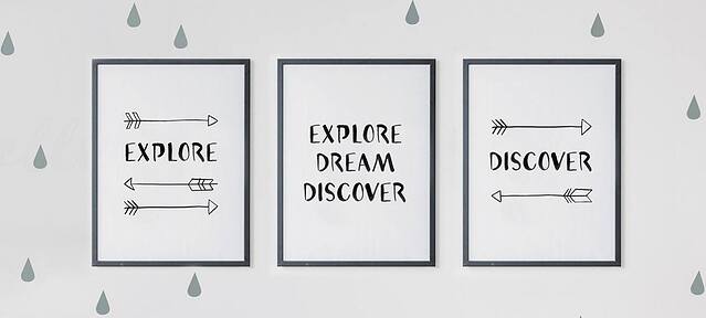 Αφίσα Explore Dream Discover
