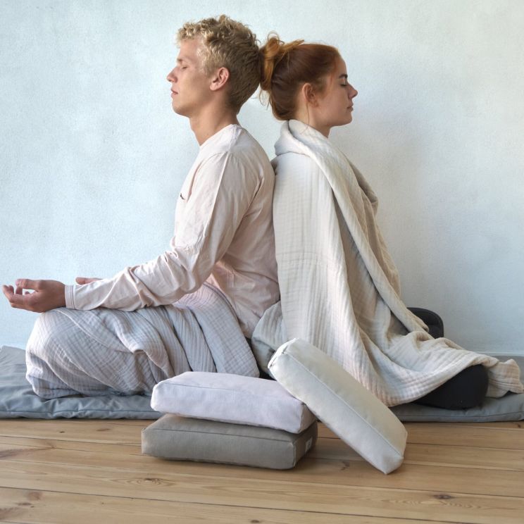 cojín de meditación