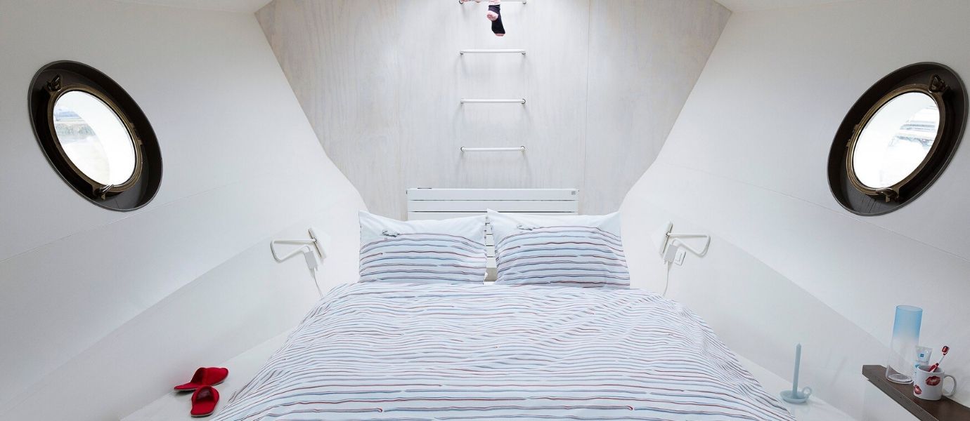 3D κλινοσκεπάσματα Snurk πώς να διακοσμήσετε ένα μικρό υπνοδωμάτιο