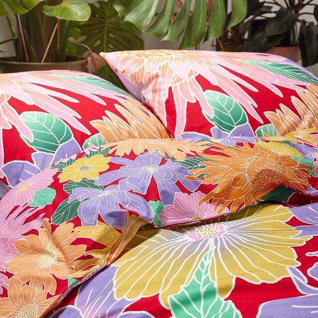 floral bedding