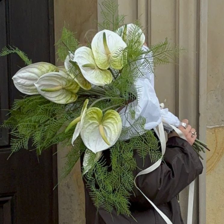 Cadeau pour la Journée de la Femme : grand bouquet de fleurs artificielles Botane