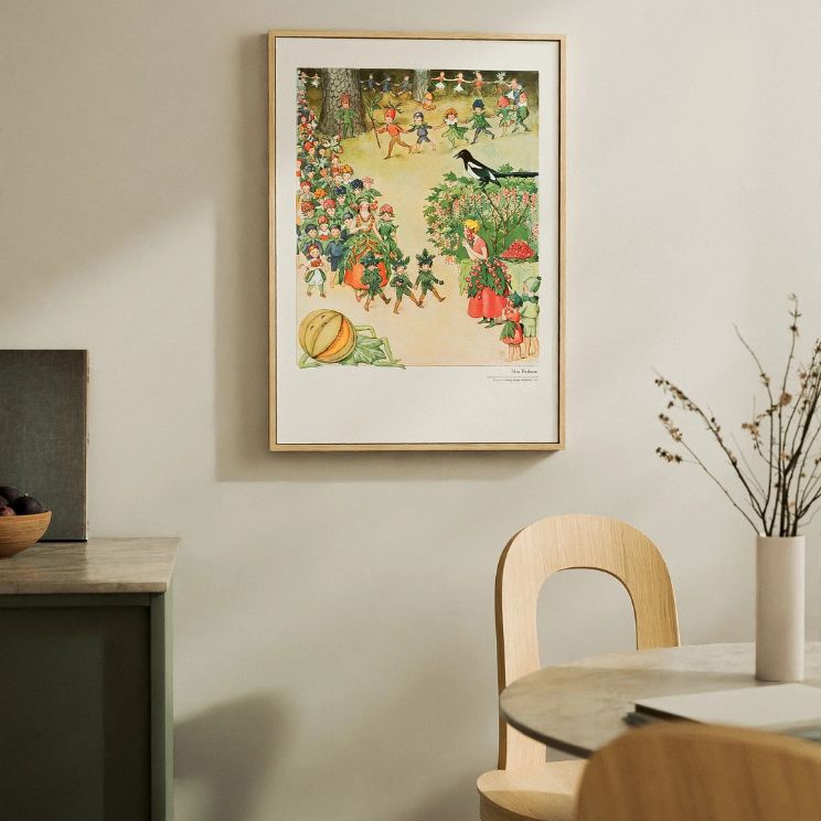 cadeau de pendaison de crémaillère : poster Odddesignh House Stockholm