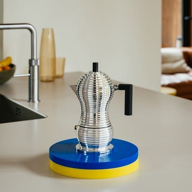 regalos alessi: cafetera moka pulcina