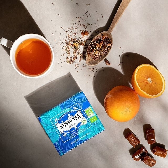 δώρα κάτω των 50 PLN: μπλε τσάι kusmi