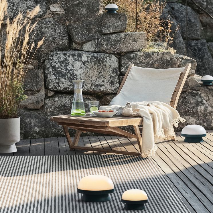 portable lamps - perfect for a terrace or balcony