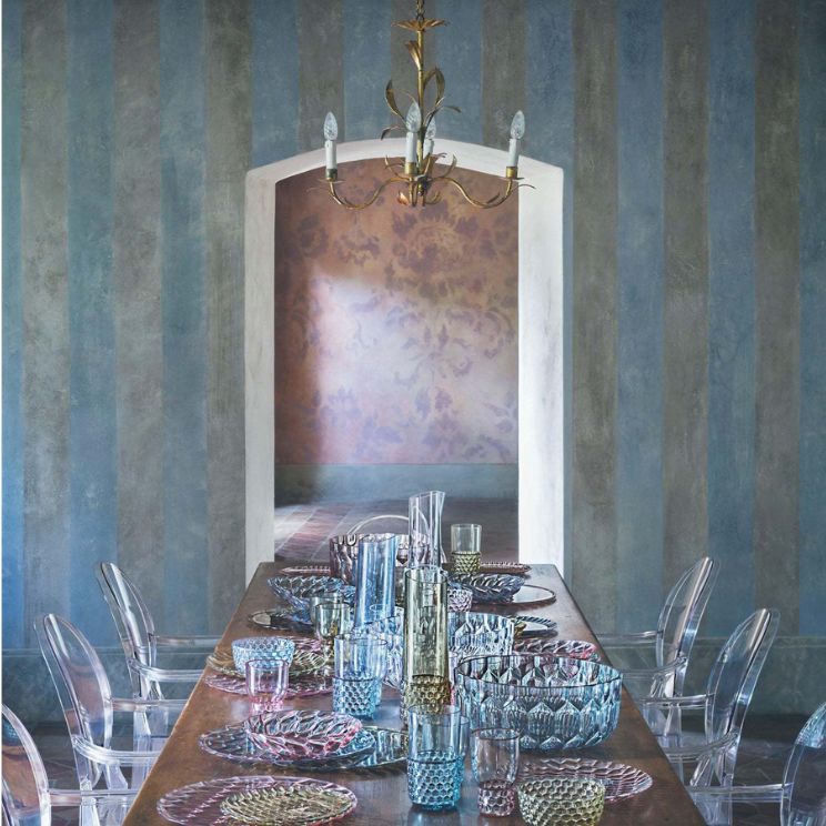 vajilla transparente