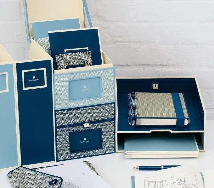 Κουτί αποθήκευσης φωτογραφιών και CD Seigaiha