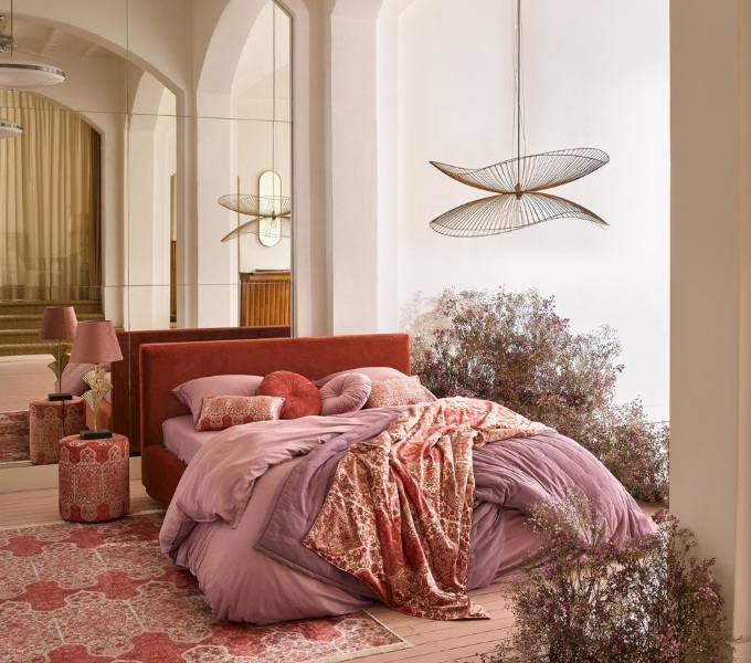 ružičasta navlaka za poplun