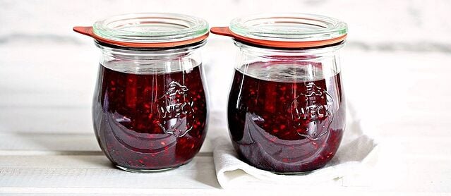 βάζα weck παστερίωση διατηρεί