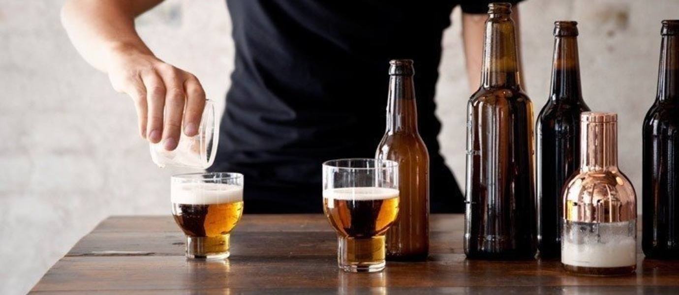 Μηχανή για αφρό μπύρας Menu