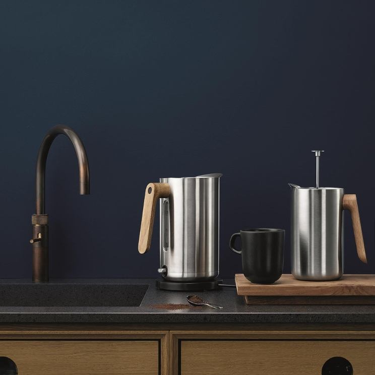 srebrni French press