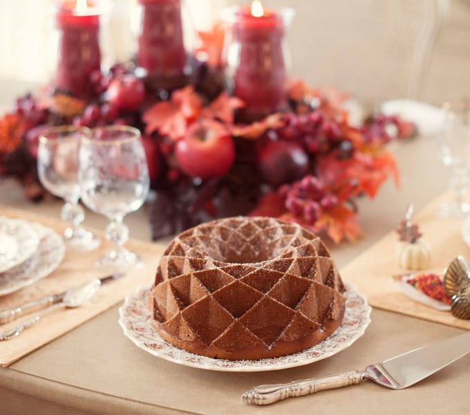 χριστουγεννιάτικη φόρμα bundt cake