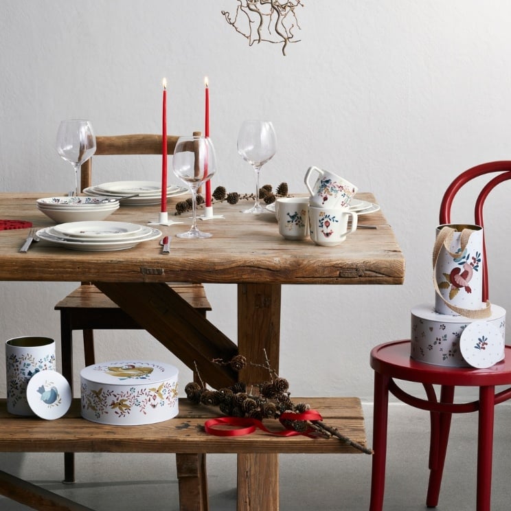 mesa de Navidad 2025 con la marca Rosendahl