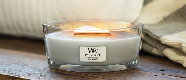 Hearthwick Woodwick sveča