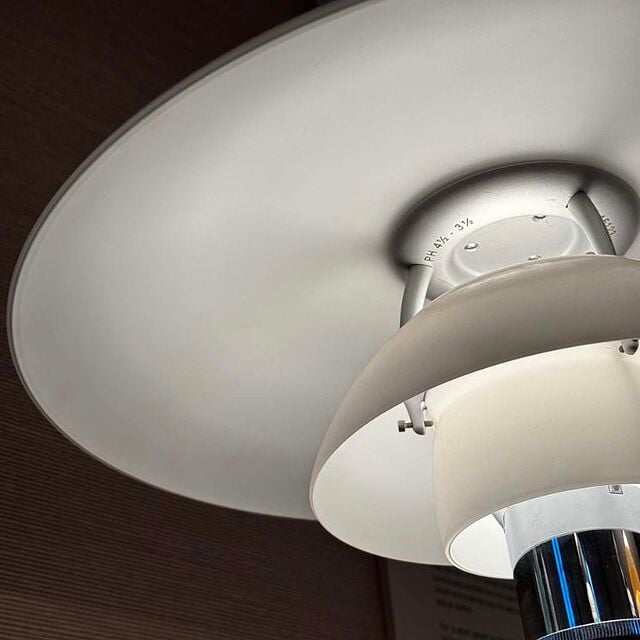 system ph w lampach Loius Poulsen