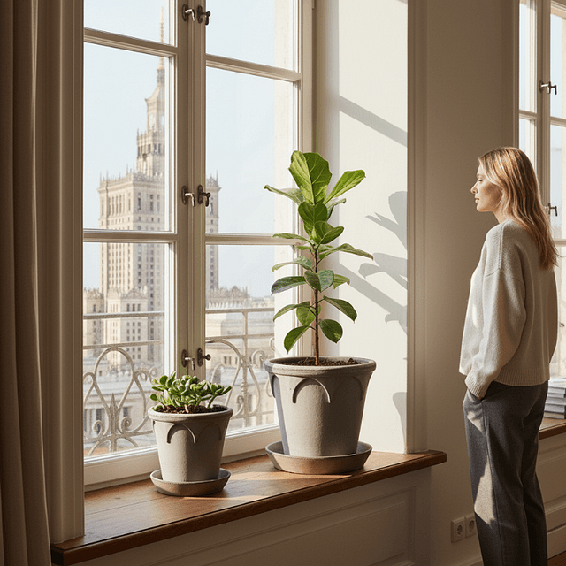 Pot en terre cuite gris Elizabeth