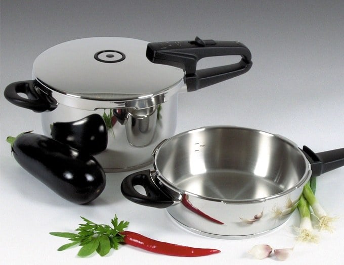 Χύτρα ταχύτητας Vitaquick με τηγάνι Fissler