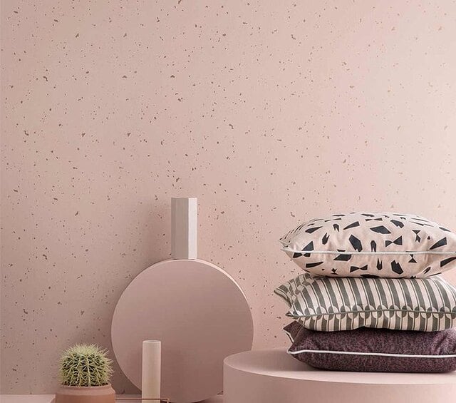 Ταπετσαρία Confetti ανοιχτό ροζ