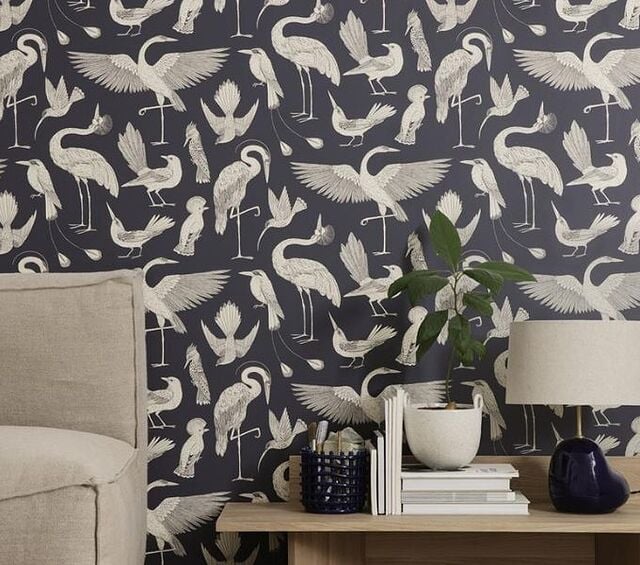 ταπετσαρία με πουλιά