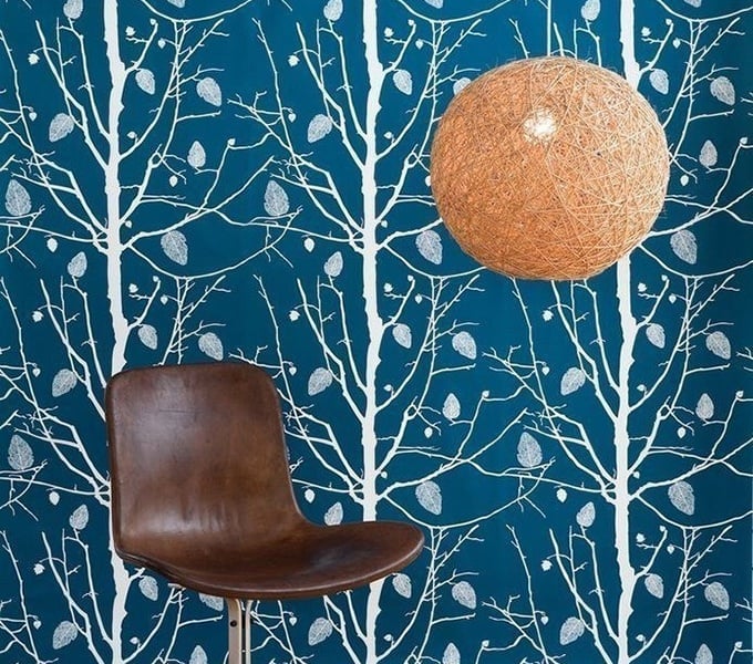 tapete s uzorkom lišća biljke