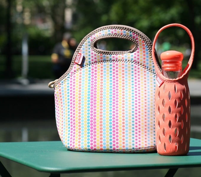 Gebaute Lunch-Tasche