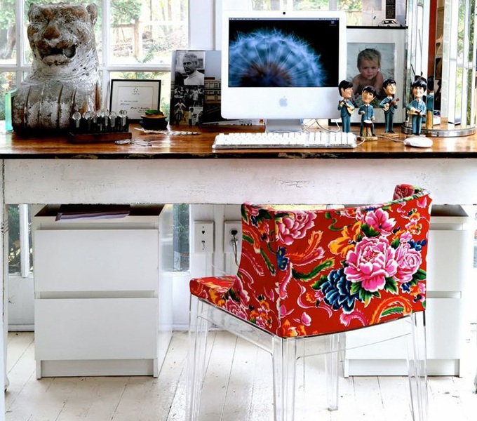 trends 2018 floral armchair