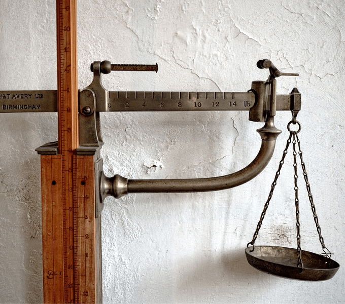 παλιομοδίτικες ζυγαριές