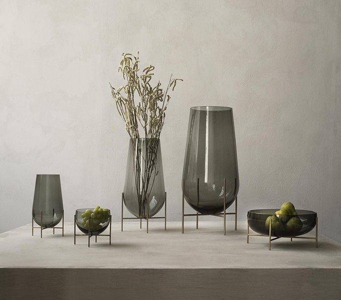 visoke staklene vaze za velike bukete