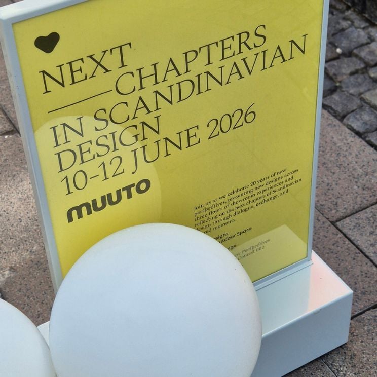 Wejscie na wystawe Muuto 3daysofdesign