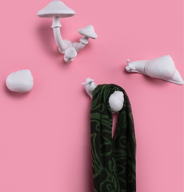 portemanteaux champignons